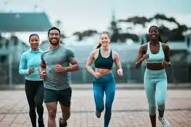 Achieving the Perfect Tone: How Often Should You Exercise for Results? 3 image of man and 3 women doing cardio exercise Royal Leamington Spa to help tone and remove fat from the body.