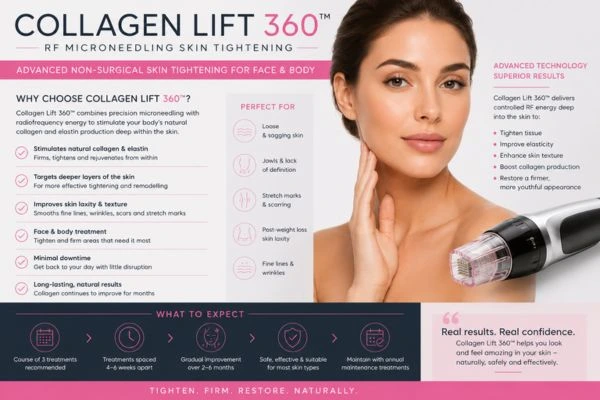 The benefits of Collagen Lift 360 Royal Leamington Spa