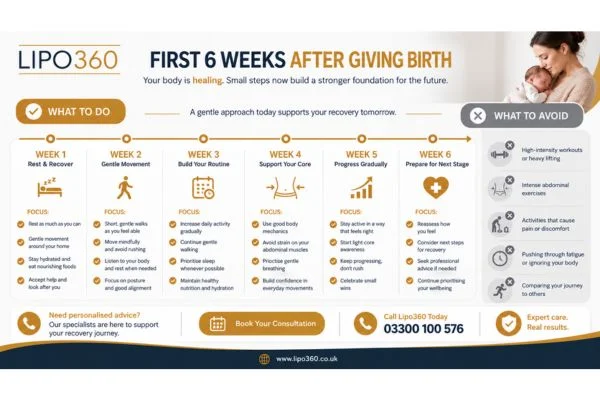 First 6 Weeks After Giving Birth To Avoid Diastasis Recti Royal Leamington Spa