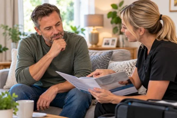 Mixed Urinary Incontinence Royal Leamington Spa consultation at home
